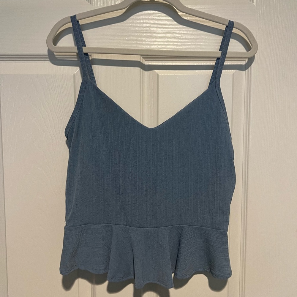 Peplum cami
